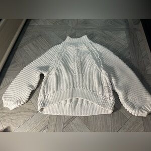 Free People White  Sweater